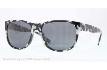 Image of Versace VE4257 Progressive Prescription Sunglasses VE4257-508787-59 - Lens Diameter 59 mm, Frame Color Spotted White Black