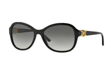 Image of Versace VE4262 Progressive Prescription Sunglasses VE4262-GB1-11-57 - Lens Diameter 57 mm, Frame Color Black