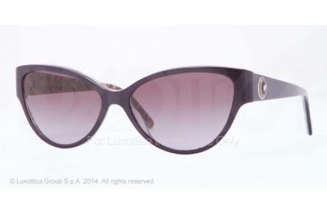 Image of Versace VE4263 Single Vision Prescription Sunglasses VE4263-50848H-57 - Lens Diameter 57 mm, Frame Color Eggplant/baroque