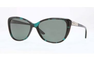Image of Versace VE4264B Progressive Prescription Sunglasses VE4264B-507671-57 - Lens Diameter 57 mm, Frame Color Green Havana