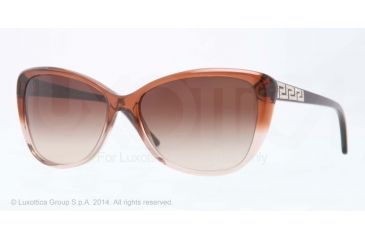 Image of Versace VE4264B Progressive Prescription Sunglasses VE4264B-509113-57 - Lens Diameter 57 mm, Frame Color Opal Beige/beige Transp