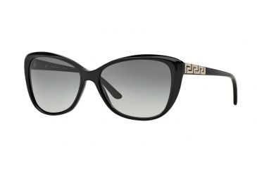 Image of Versace VE4264B Progressive Prescription Sunglasses VE4264B-GB1-11-57 - Lens Diameter 57 mm, Frame Color Black