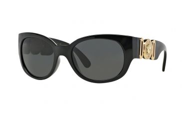 Image of Versace VE4265 Progressive Prescription Sunglasses VE4265-GB1-87-57 - Lens Diameter 57 mm, Frame Color Black
