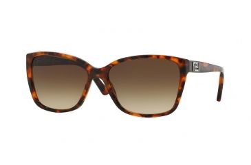Image of Versace VE4268B Single Vision Prescription Sunglasses VE4268B-507413-57 - Lens Diameter 57 mm, Frame Color Amber Havana