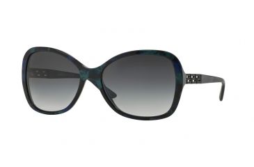 Image of Versace VE4271B Progressive Prescription Sunglasses VE4271B-51278G-58 - Lens Diameter 58 mm, Frame Color Marbled Black/Green/Blue