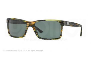 Image of Versace VE4274 Single Vision Prescription Sunglasses VE4274-811-71-58 - Lens Diameter 58 mm, Frame Color Striped Green