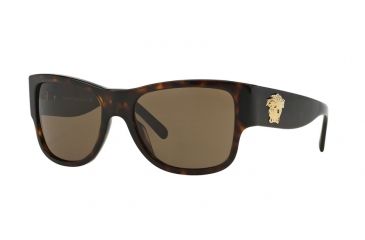 Image of Versace VE4275 Single Vision Prescription Sunglasses VE4275-108-73-56 - Lens Diameter 56 mm, Frame Color Havana