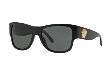 Image of Versace VE4275 Single Vision Prescription Sunglasses VE4275-GB1-87-58 - Lens Diameter 58 mm, Frame Color Black