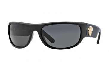 Image of Versace VE4276 Single Vision Prescription Sunglasses VE4276-GB1-87-63 - Lens Diameter 63 mm, Frame Color Black