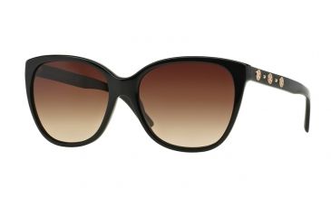 Image of Versace VE4281 Progressive Prescription Sunglasses VE4281-GB1-13-57 - Lens Diameter 57 mm, Frame Color Black