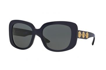 Image of Versace VE4284 Single Vision Prescription Sunglasses VE4284-512987-56 - Lens Diameter 56 mm, Frame Color Blue/Black
