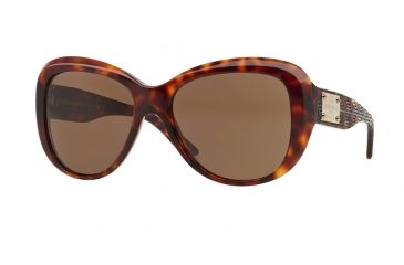 Image of Versace VE4285 Progressive Prescription Sunglasses VE4285-879-73-57 - Lens Diameter 57 mm, Frame Color Havana