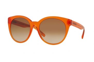 Image of Versace VE4286 Sunglasses 510013-57 - Opal Orange Frame, Brown Gradient Lenses