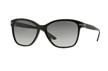 Image of Versace VE4290B Single Vision Prescription Sunglasses VE4290B-GB1-11-57 - Lens Diameter 57 mm, Frame Color Black