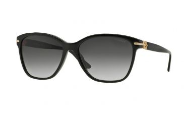 Image of Versace VE4290B Single Vision Prescription Sunglasses VE4290B-GB1-8G-57 - Lens Diameter 57 mm, Frame Color Black