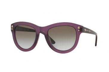 Image of Versace VE4291 Progressive Prescription Sunglasses VE4291-513968-53 - Lens Diameter 53 mm, Frame Color Matte Transparent Violet
