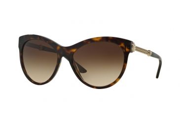 Image of Versace VE4292 Single Vision Prescription Sunglasses VE4292-108-13-57 - Lens Diameter 57 mm, Frame Color Havana