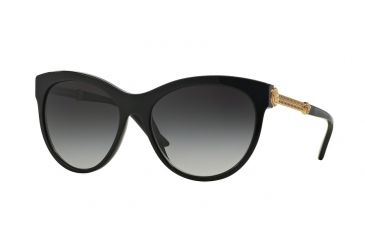 Image of Versace VE4292 Single Vision Prescription Sunglasses VE4292-GB1-8G-57 - Lens Diameter 57 mm, Frame Color Black