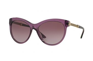 Image of Versace VE4292A Sunglasses 50298H-57 - Transparent Violet Frame, Violet Gradient Lenses