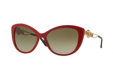Image of Versace VE4295 Single Vision Prescription Sunglasses VE4295-256-13-57 - Lens Diameter 57 mm, Frame Color Red