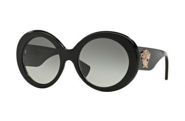 Image of Versace VE4298A Bifocal Prescription Sunglasses VE4298A-GB1-11-55 - Lens Diameter 55 mm, Frame Color Black