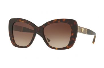Image of Versace VE4305Q Progressive Prescription Sunglasses VE4305Q-108-13-54 - Lens Diameter 54 mm, Frame Color Dark Havana