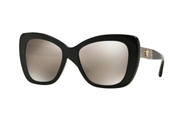 Image of Versace VE4305Q Progressive Prescription Sunglasses VE4305Q-GB1-5A-54 - Lens Diameter 54 mm, Frame Color Black
