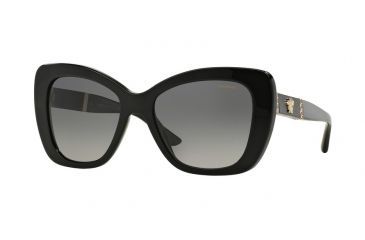 Image of Versace VE4305Q Progressive Prescription Sunglasses VE4305Q-GB1-T3-54 - Lens Diameter 54 mm, Frame Color Black