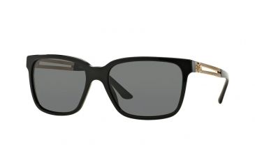Image of Versace VE4307A Progressive Prescription Sunglasses VE4307A-GB1-87-58 - Lens Diameter 58 mm, Frame Color Black