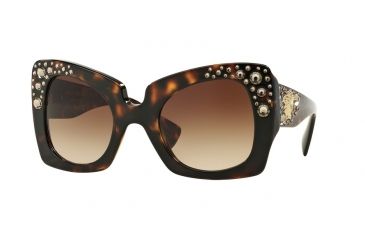 Image of Versace VE4308B Single Vision Prescription Sunglasses VE4308B-K00213-52 - Lens Diameter 52 mm, Frame Color Havana Gold Edition