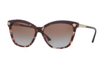 Image of Versace VE4313A Bifocal Prescription Sunglasses VE4313A-517968-57 - Lens Diameter 57 mm, Frame Color Eggplant/violet Havana