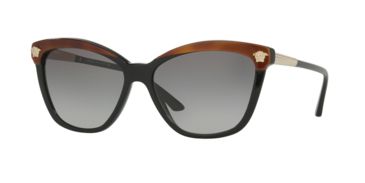 Image of Versace VE4313A Bifocal Prescription Sunglasses VE4313A-518011-57 - Lens Diameter 57 mm, Frame Color Havana Black