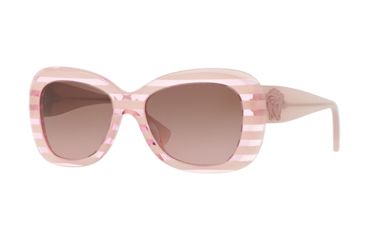 Image of Versace VE4317 Single Vision Prescription Sunglasses VE4317-520114-54 - Lens Diameter 54 mm, Frame Color Rule Pink