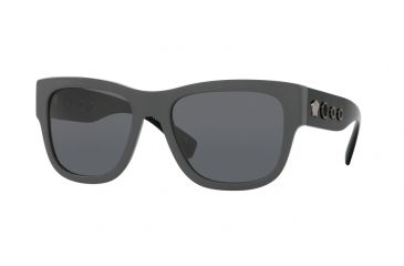 Image of Versace VE4319A Single Vision Prescription Sunglasses VE4319A-519487-56 - Lens Diameter 56 mm, Frame Color Sand Grey
