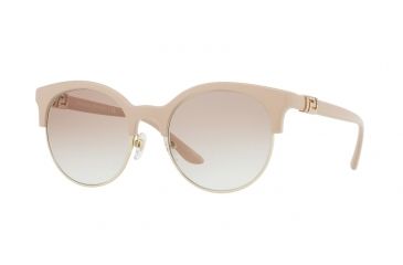 Image of Versace VE4326B Progressive Prescription Sunglasses VE4326B-522213-53 - Lens Diameter 53 mm, Frame Color Powder/pale Gold