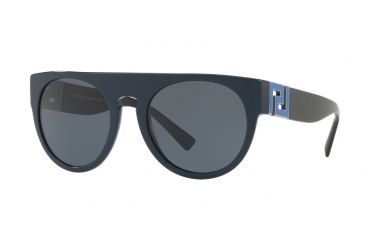 Image of Versace VE4333A Progressive Prescription Sunglasses VE4333A-523087-55 - Lens Diameter 55 mm, Frame Color Blue