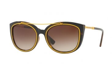 Image of Versace VE4336 Progressive Prescription Sunglasses VE4336-108-13-56 - Lens Diameter 56 mm, Frame Color Havana