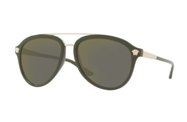 Image of Versace VE4341 Prescription Sunglasses, 58mm, Military Green, VE4341-52624T-58-SV