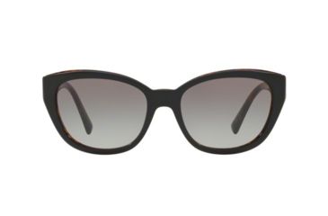 Image of Versace VE4343 Progressive Prescription Sunglasses, 56mm, Black / Havana, VE4343-913-11-56-PRO