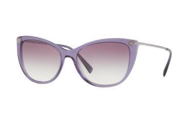 Image of Versace VE4345B Progressive Prescription Sunglasses VE4345B-516036-57 - Lens Diameter 57 mm, Frame Color Transparent Violet