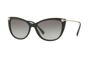 Image of Versace VE4345B Progressive Prescription Sunglasses, 57mm, Black, VE4345B-GB1-11-57-PRO