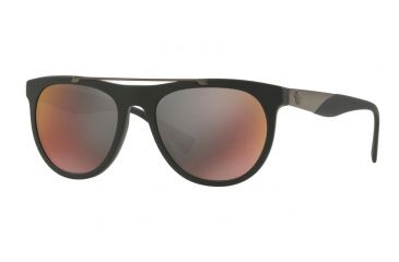 Image of Versace VE4347 Single Vision Prescription Sunglasses VE4347-5122W6-56 - Lens Diameter 56 mm, Frame Color Matte Black