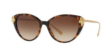 Image of Versace VE4351BA Prescription Sunglasses, 55mm, Havana, VE4351BA-526713-55-SV