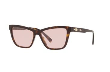 Image of Versace VE4354B Bifocal Prescription Sunglasses, 55mm, Dark Havana, VE4354B-108-5-55-BI