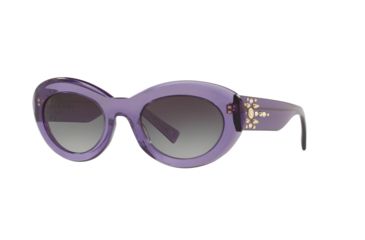 Image of Versace VE4355B Bifocal Prescription Sunglasses, 52mm, Transparent Violet, VE4355B-51603C-52-BI
