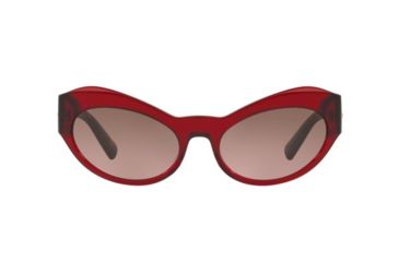 Image of Versace VE4356 Prescription Sunglasses, 54mm, Transparent / Red, VE4356-388-14-54-SV
