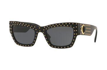 Image of Versace VE4358 Prescription Sunglasses, 52mm, Black, VE4358-GB1-87-52-SV