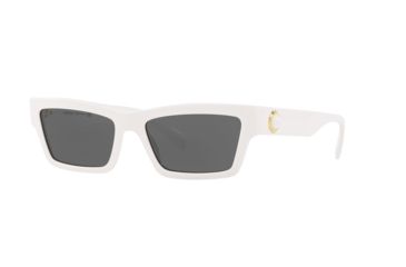 Image of Versace VE4362 Progressive Prescription Sunglasses, 55mm, White, VE4362-401-87-55-PRO