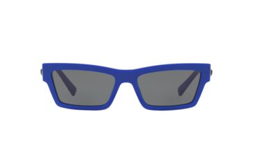 Image of Versace VE4362 Progressive Prescription Sunglasses, 55mm, Blue, VE4362-529487-55-PRO