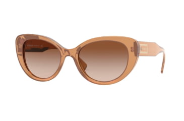 Image of Versace VE4378 Sunglasses 532613-54 - , Brown Gradient Lenses